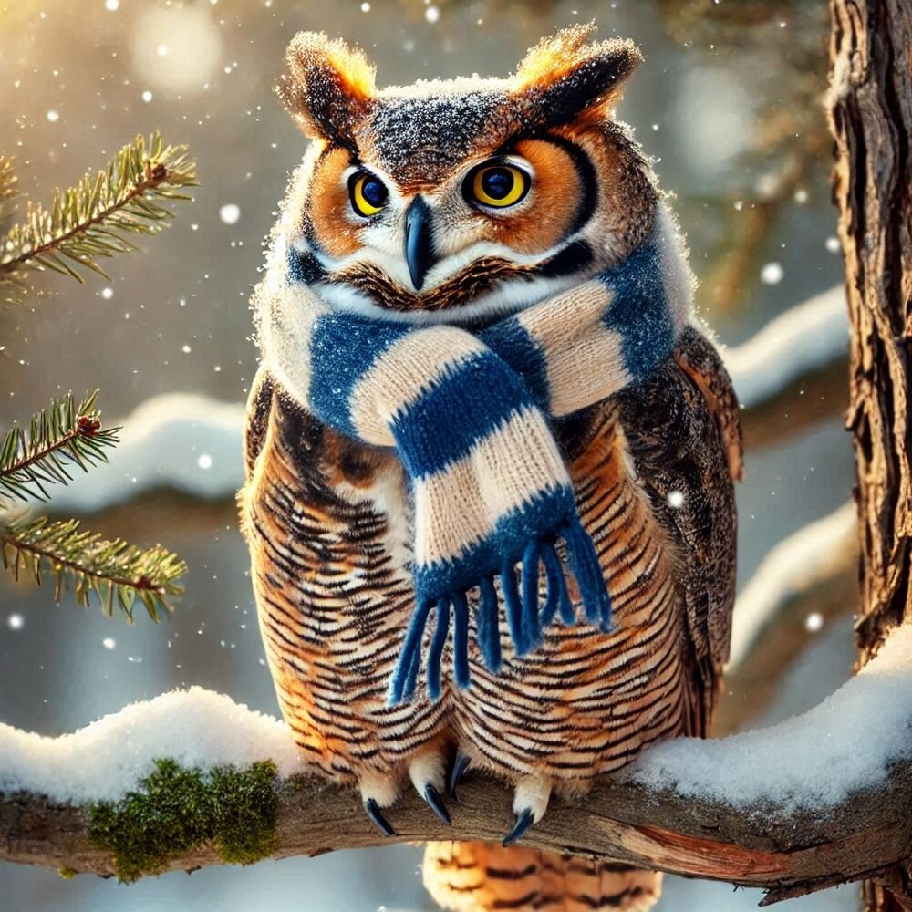 WHOOO'S LOOKING FOR SCARVES? - Picture 6 of 6